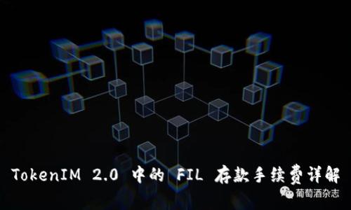 TokenIM 2.0 中的 FIL 存款手续费详解
