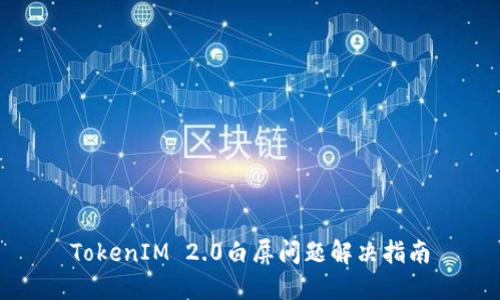TokenIM 2.0白屏问题解决指南