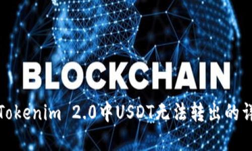 : 解决Tokenim 2.0中USDT无法转出的详细指南