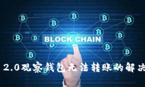 Tokenim 2.0观察钱包无法转账的解决方案详解