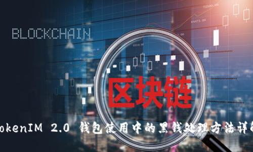 TokenIM 2.0 钱包使用中的黑钱处理方法详解